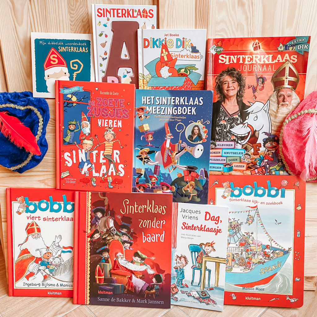 De 11 leukste kinderboeken over Sinterklaas op één foto!